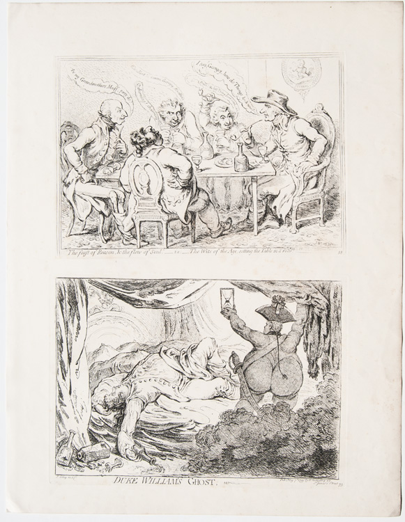 Original suppressed series Gillray etchings The Feast of Reason & the Flow of Soul


Duke Williams Ghost